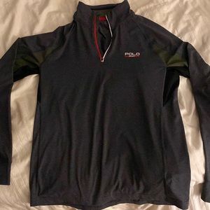 Polo sport 1/4 Zip, Grey